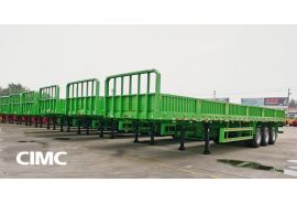 CIMC Tri Axle Drop Side Trailer will be sent to Zambia