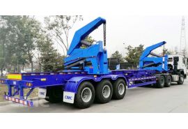 CIMC 40Ft Container Side Loader Truck Trailer will be sent to Tanzania