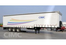 CIMC Side Curtain Van Trailer will be shipping to Djibouti Port