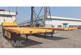 Feedback from Kenya Customer of CIMC Tri Axle 40 Foot Flatbed Trailer