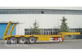 CIMC New 3 Axle 40 Ton Lowbed Truck Trailer will be sent to Guyana 