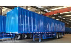 3 Axle 60 Ton Van Cargo Box Semi Trailer will be Shipped to Congo