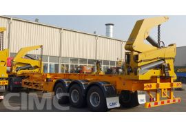 37Ton 40Ft Side Lift Container Truck Trailer will be sent Fiji