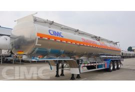 Tri Axle 45000Liters Aluminum Fuel Semi Tanker Trailer will be sent to Papua New Guinea