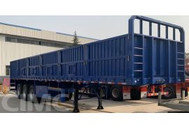 3 Axle Bulk Cargo Flatbed Semi Trailer with Side Walls will be sent to Rwanda