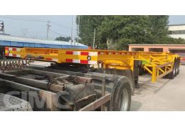 40Ft Skeleton Semi Trailer will be shipped to Cote d'Ivoire Ivory Coast