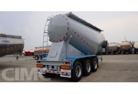 CIMC 3 Axle Dry Bulk Cement Tanker Trailer will be sent to Pakistan