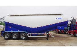 CIMC 30CBM Tri Axle Silo Transport Trailer will be sent to Philippines