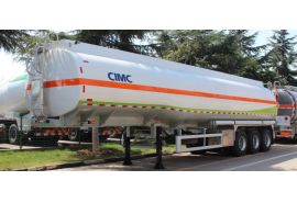 3 Axle 45 Cbm Petrol Tanker Trailer will export to Zimbabwe Harare