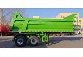 CIMC 2 Axle 35 Cubic Meters Dumper Trailer will be sent to Malaysia