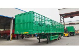 CIMC 3 Axle 60 Ton Fence Semi Trailer will be sent to Zimbabwe Harare