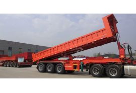 Ghana Customer Feedback of CIMC 3 Axle Hydraulic Dump Trailer