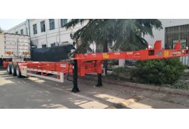 CIMC Tri Axle 45 Ft Gooseneck Container Trailer will sent to Philippines