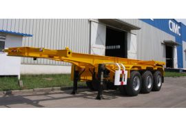 CIMC 3 Axle 20ft Skeletal Semi Trailer will be sent to Tanzania
