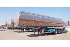 CIMC 50000 Liter Gasoline Tanker Trailer will export to Zambia