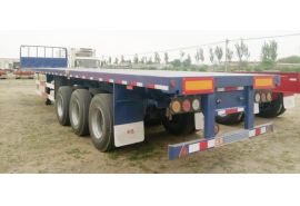 CIMC 3 Axle 40 Ft Flatbed Semi Trailer will be sent to Kenya