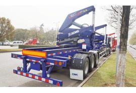 CIMC 40ft Container Side Loader Trailer 45 Tons will be sent to Tanzania