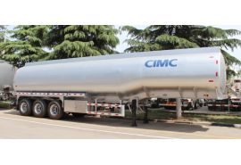 CIMC 30000 Liters Petrol Tanker Trailer is ready shipping to Costa Rica