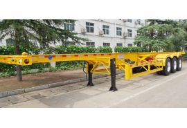 CIMC 40ft Shipping Container Trailer Chassis will be sent to Mauritius