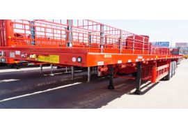 CIMC 3 Axle 40 Ft Container Flatbed Semi Trailer will be sent to Madagascar