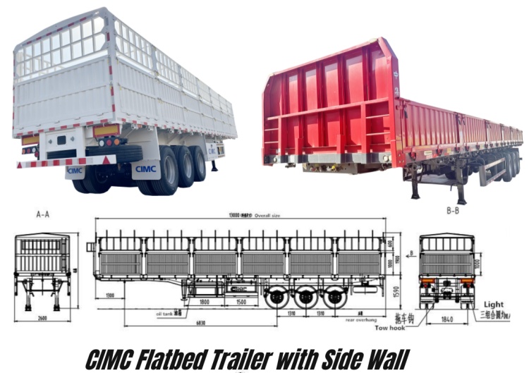 What are all the Types of Flatbed Trailer? - CIMC Flatbed Trailer for Sale