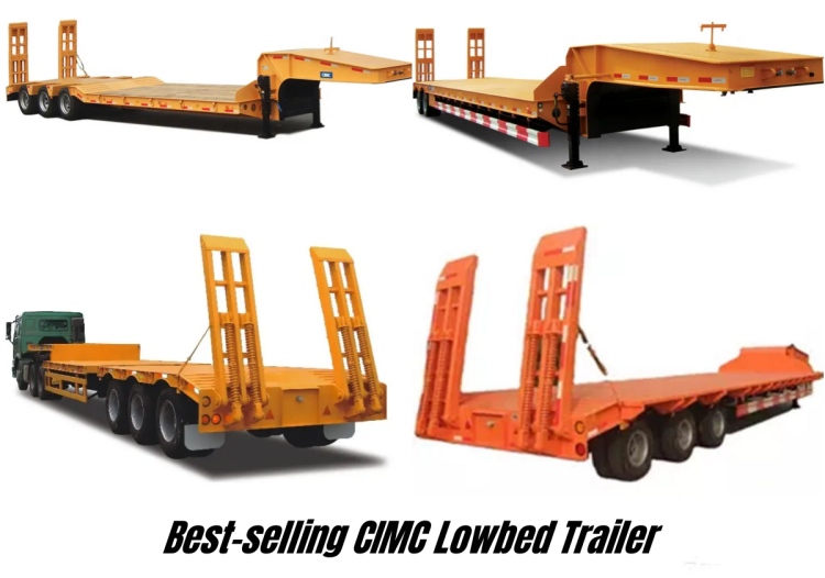 What are the Different Types of Low Bed Trailers? - CIMC Low Bed Trailer for Sale