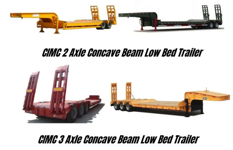 What are the Different Types of Low Bed Trailers? - CIMC Low Bed Trailer for Sale