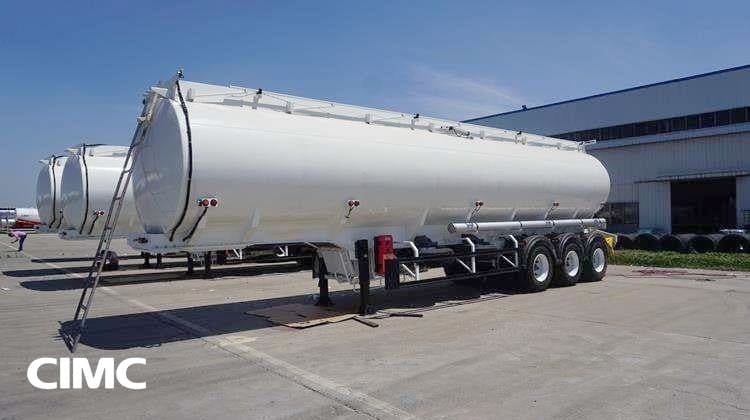 CIMC 45000Lts Tri Axle Fuel Tanker Trailer will shipped to Cote d'Ivoire Abidjan