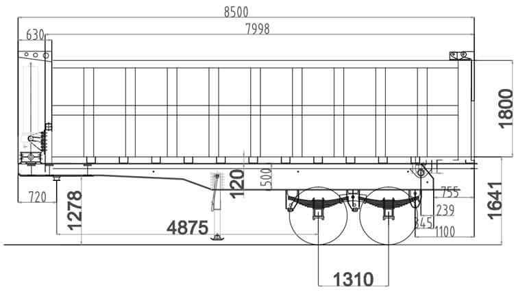 CIMC 40 Ton Dump Trailer will be shipped to Uganda