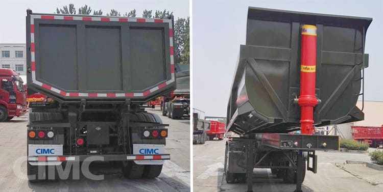 CIMC 40 Ton Dump Trailer will be shipped to Uganda