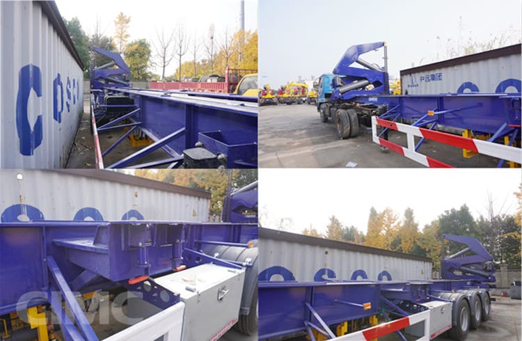 Details of CIMC 40Ft Side Loader Trailer 