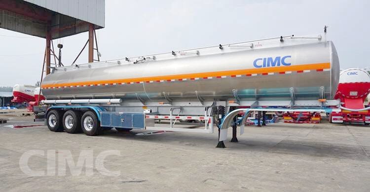 Feedback from Botswana Customer of CIMC Aluminum Fuel Tanker Trailer
