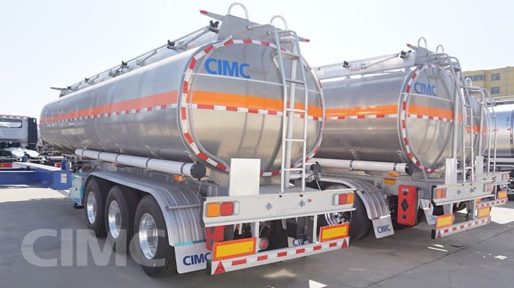 Feedback from Botswana Customer of CIMC Aluminum Fuel Tanker Trailer