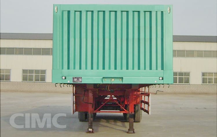 CIMC Small Box Semi Trailer is Ready for Rwanda Customer