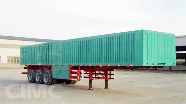 CIMC Small Box Semi Trailer is Ready for Rwanda Customer