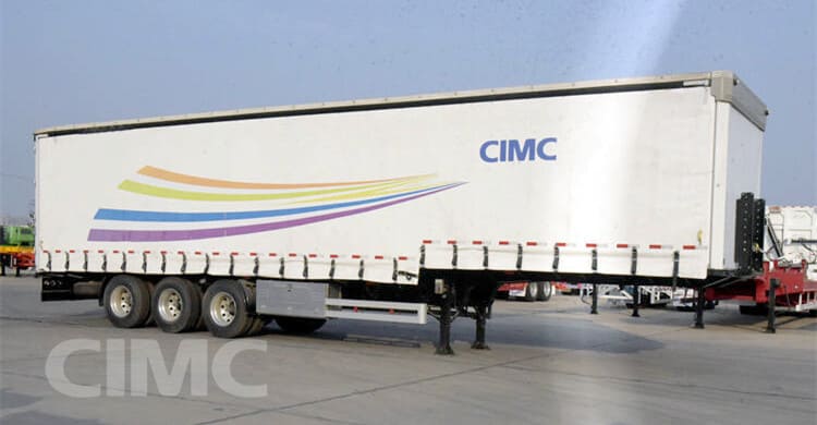 CIMC Side Curtain Trailer will be shipping to Djibouti Port