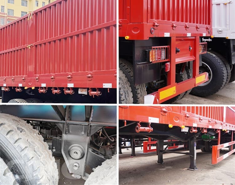CIMC 3 Axle 40 Ton Side Wall Trailer will be sent to Algeria