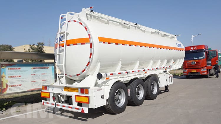 CIMC 3 Axle 42000L Palm Oil Tanker Truck Semi Trailer