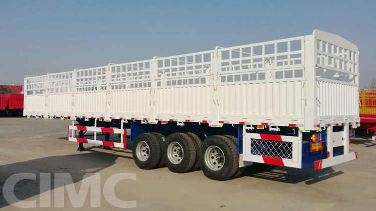 3 Axle Fence Semi Trailer for Sale in Cameroon