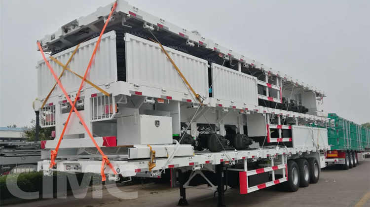 3 Axle Fence Semi Trailer for Sale in Cameroon