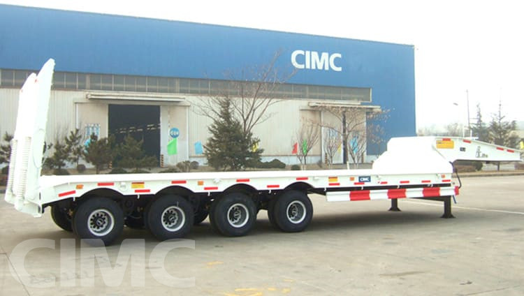 4 Axle Semi Low Loader Trailer 100Ton for sale in Libya