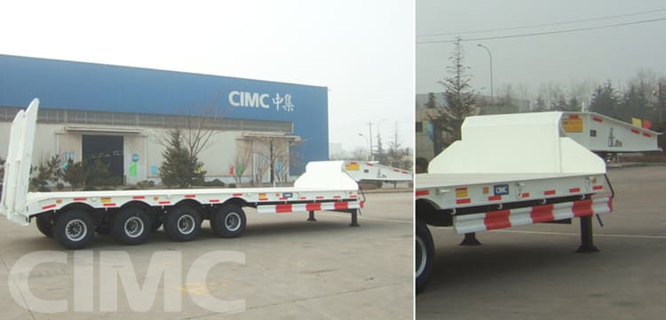 4 Axle Semi Low Loader Trailer 100Ton for sale in Libya