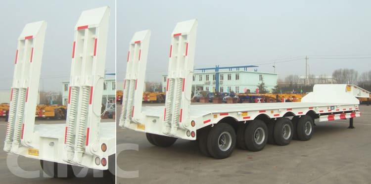4 Axle Semi Low Loader Trailer 100Ton for sale in Libya