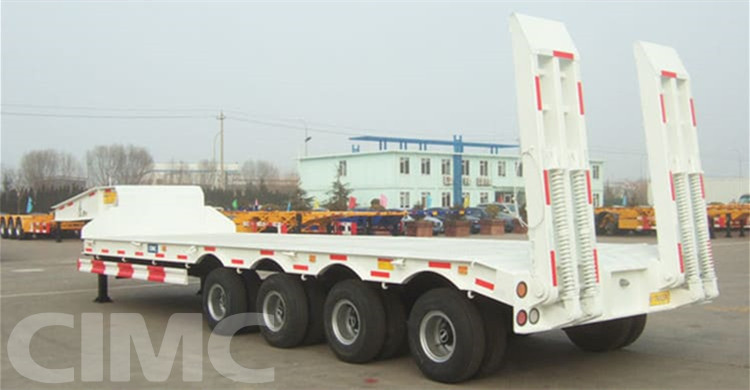 4 Axle Semi Low Loader Trailer 100Ton for sale in Libya