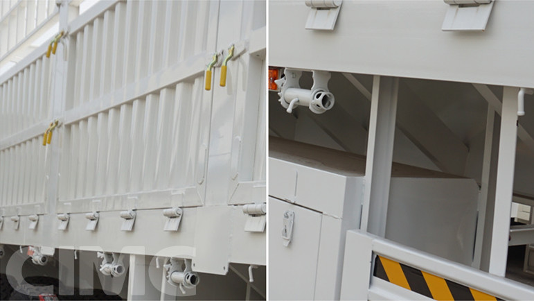 CIMC China Flatbed Fence Cargo Semi Trailer for Sale in Dominica