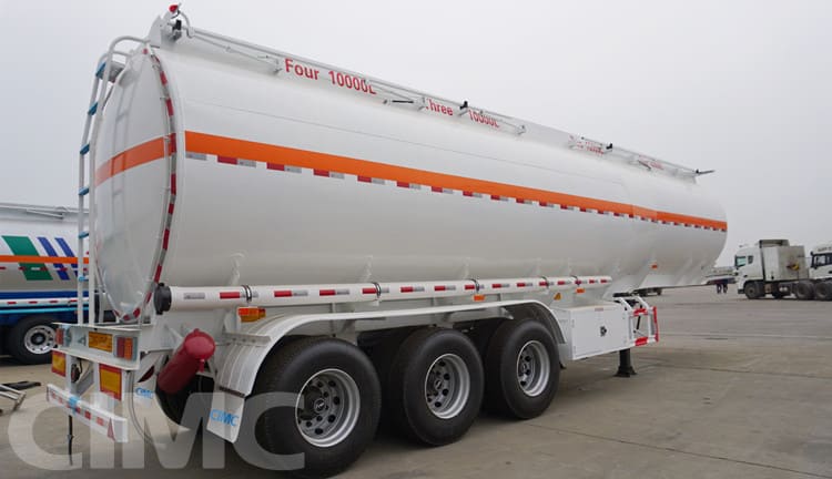 3 Axle 40000Liters Petrol Tanker Trailer for Sale in Cameroon