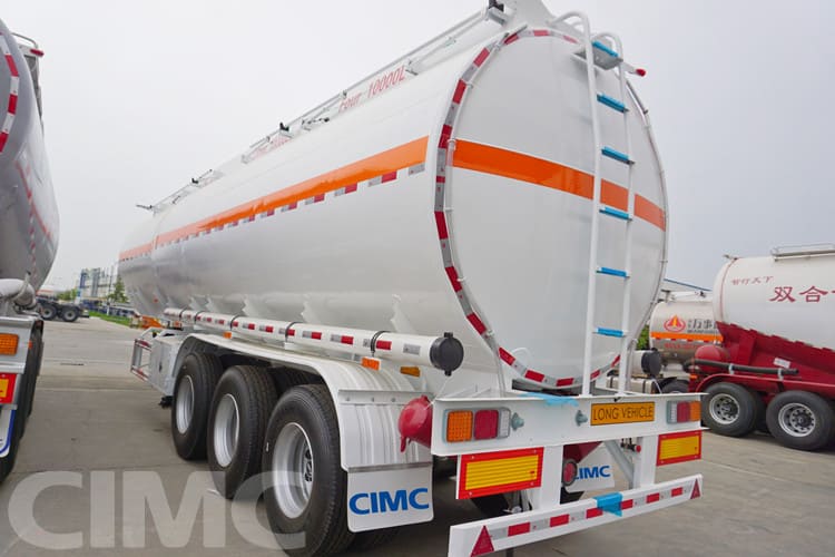3 Axle 40000Liters Petrol Tanker Trailer for Sale in Cameroon