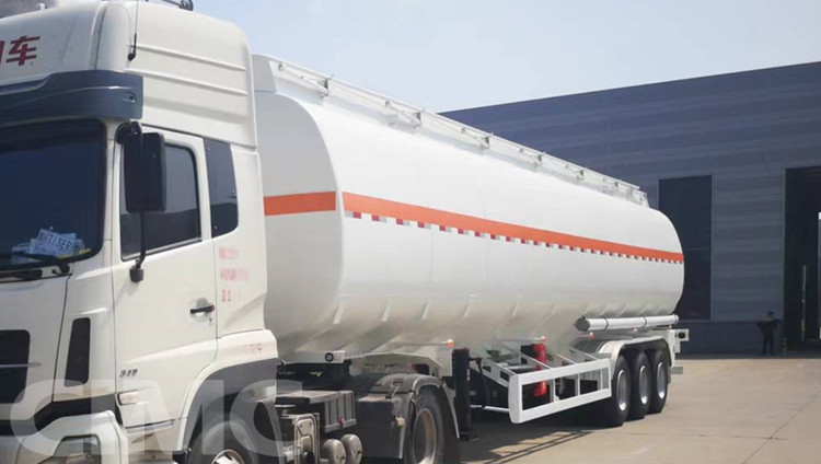 CIMC 45000 Liters Semi Diesel Fuel Tanker Trailers for Sale in Nigeria Lagos