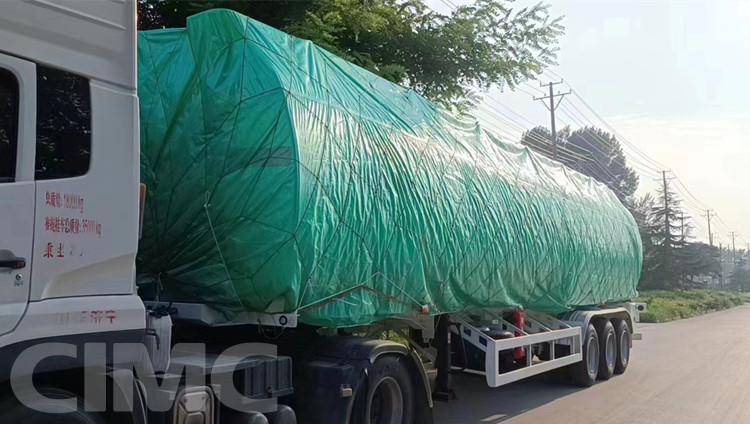 CIMC 45000 Liters Semi Diesel Fuel Tanker Trailers for Sale in Nigeria Lagos
