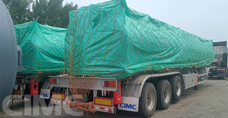 3 Axle 42000liter Petrol Semi Tanker Trailer for Sale in Senegal Dakar